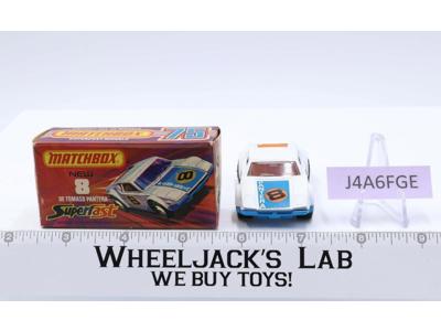 De Tomaso Pantera No 8 Superfast Lesney Matchbox 1975 W/Box England Vintage