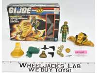 Serpentor Cobra Emperor & Air Chariot 100% Complete W/Box GI Joe 1986 Hasbro