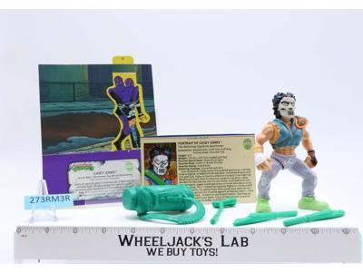 Casey Jones 100% Complete Teenage Mutant Ninja Turtles TMNT Playmates 1989