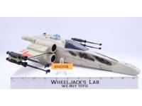 Battle Damaged X-Wing Fighter GREY 100% Complete Star Wars 1977 Kenner Vehicle