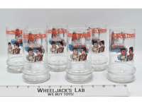Taco Bell Glasses Set of 6 Star Trek The Search for Spock 1984 Drinking Glasses