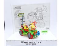 Toilet Taxi 100% Complete Teenage Mutant Ninja Turtles 1990 Playmates Vehicle