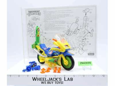 Ninja Newscycle 100% Complete Teenage Mutant Ninja Turtles TMNT 1991 Playmates