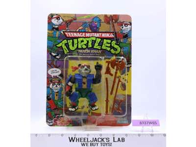 Panda Khan Teenage Mutant Ninja Turtles TMNT 1990 Playmates NEW MOSC SEALED