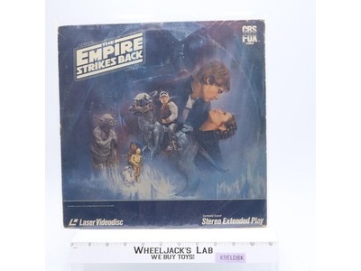 Star Wars ESB Laser Videodisc Extended Play 1984 CBS/Fox