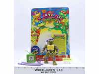 Toon Don 100% Complete W/Card TMNT 1993 Playmates Action Figure