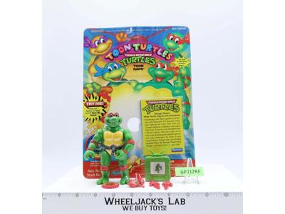 Toon Raph 100% Complete W/Card TMNT 1993 Playmates Action Figure