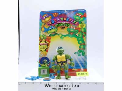 Toon Leo 100% Complete W/Card TMNT 1993 Playmates Action Figure