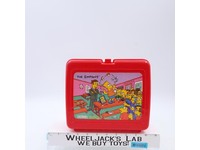 The Simpsons Plastic Lunch Box 1990 Thermos Brand NO THERMOS
