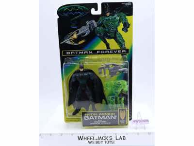 Neon Armor Batman NEW MOSC Batman Forever Kenner 1995 Action Figure