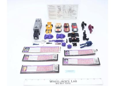 Menasor 100% Complete Vintage 1986 G1 Transformers Hasbro Action Figure