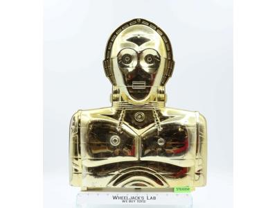 C-3PO Gold Action Figure Storage Case Star Wars 1983 Kenner