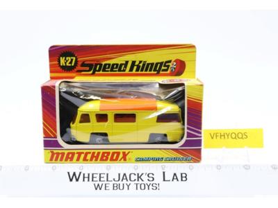 Speed Kings K-27 Camping |Cruiser NEW Matchbox 1971 Vintage