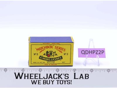 Cement Mixer W/Gray Wheels No.3 A Moko Lesney Matchbox W/Box