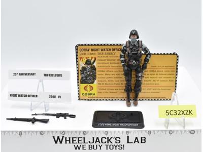 Cobra Night Watch Officer V1 100% Complete G.I. Joe 2008 Hasbro Action Figure