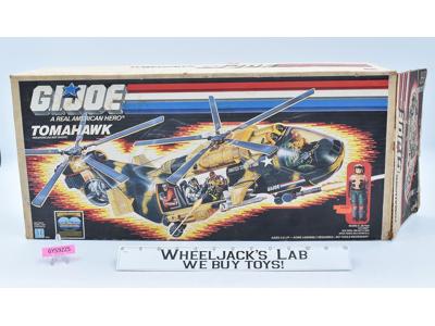 Tomahawk & Lift-Ticket W/ Box G.I. Joe 1986 Hasbro Vintage Vehicle