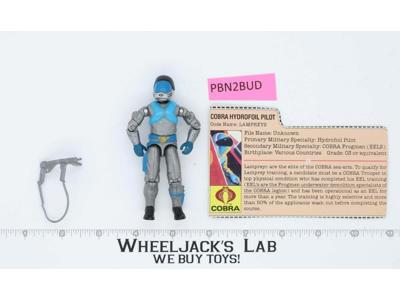 Lampreys V1 100% Complete G.I. Joe 1985 Hasbro Vintage Action Figure