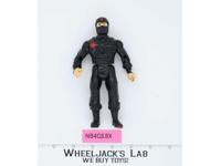 Black Ninja Warrior Chuck Norris Karate Kommandos Kenner 1986 Vintage Figure
