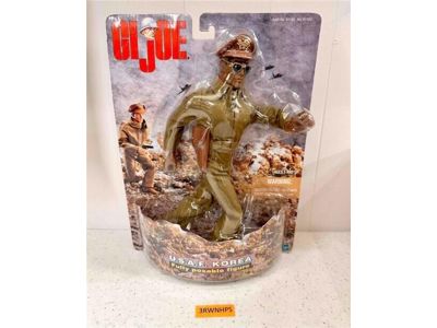 U.S.A.F. Fighter Pilot Korea DARK SKIN 12' Fully Posable Hasbro 1998 MOSC Figure