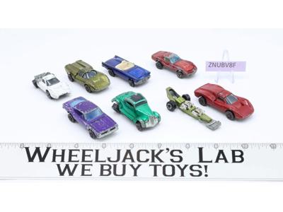 Lot of 8 Redline Hot Wheels Various Cars Mattel Vintage RL