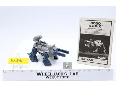 Robo Strux Batlar Tomy Vintage #5250 Instruction Booklet 1985 Works
