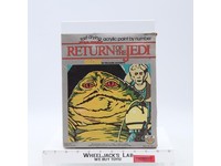 Jabba the Hutt Star Wars ROTJ Acrylic Paint By Numbers Craft Master 1983 Vtg NOS