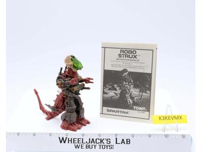 Robo Strux Spartak Tomy Vintage #5250 Instruction Booklet 1983 Works