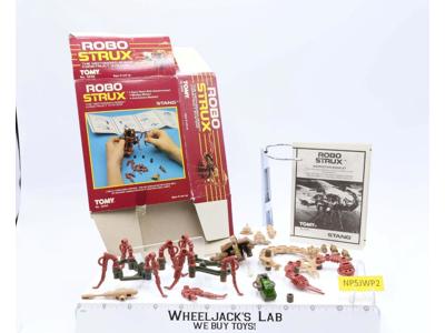 Robo Strux Stang Tomy Vintage w/ Original Box Instructions Motorized Works 1985