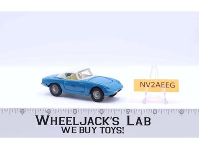 Lotus Elan S2 Hardtop Blue & White 1965 Corgi Vintage Toy Car