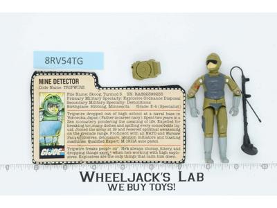 Tripwire V1 100% Complete G.I. Joe 1983 Hasbro Vintage Action Figure