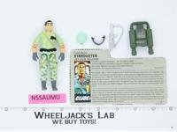 Starduster V1A RED CARD BACK 100% Complete 1987 G.I. Joe Hasbro Vintage Figure