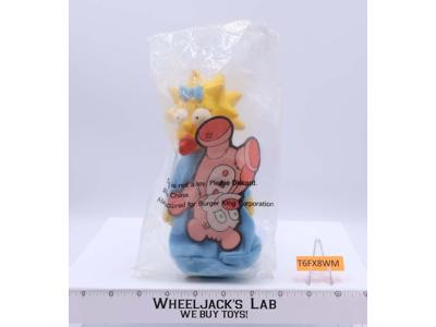 Maggie Simpson 1990 The Simpsons NEW MIP Action Figure