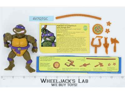 Storage Shell Don 100% Complete Teenage Mutant Ninja Turtles 1991 Playmates