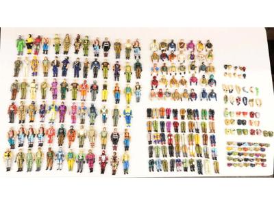 Lot of 111 GI Joe Action Figures Hasbro 1980's Vintage BROKEN