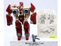 Red Alpha Fighter Die Cast Legioss Gakken Mospeada Robotech 8" Action Figure