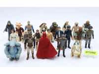 Lot of 21 Star Wars 1970s-1980s Kenner Vintage Action Figures