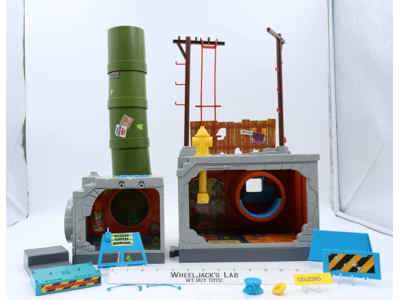 Sewer Lair 100% Complete Teenage Mutant Ninja Turtles Vintage 1989 Playmates