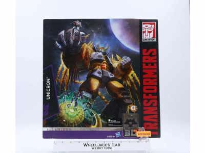 Unicron Platinum Edition Transformers Generations 2016 Hasbro Figure NEW MIB