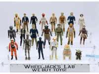 Lot of 21 Star Wars 1970s-1980s Kenner Vintage Action Figures