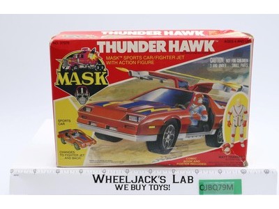Thunderhawk Matt Trakker 100% Complete W/Box MASK 1985 Vintage Action Vehicle