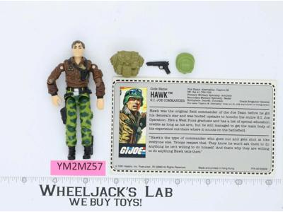 Hawk V2 100% Complete MAIL AWAY G.I. Joe 1986 Hasbro Vintage Action Figure
