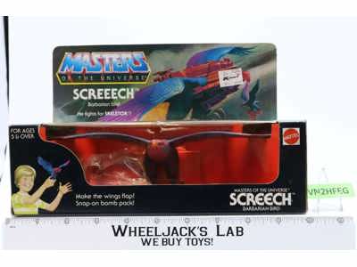 Screech Masters of the Universe He-Man MOTU 1983 Mattel NEW SEALED MISB