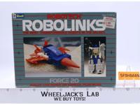 Force 20 Fighter Jet 100% Complete Robolinks Robotech 1985 Revell Action Figure