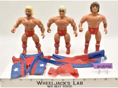 Buddy Michael Terry Fabulous Freebirds AWA Wrestling 1985 Remco Action Figure