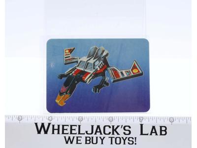 Laserbeak Card 108 Variant Color 1985 G1 Transformers Action Trading Cards