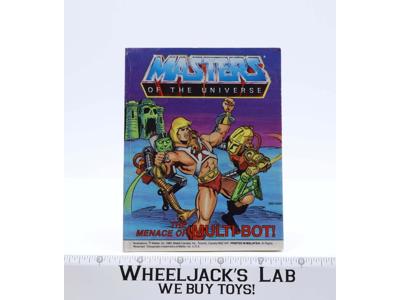 The Menace of Multi-Bot! Mini Comic He-Man 1985 MOTU Mattel