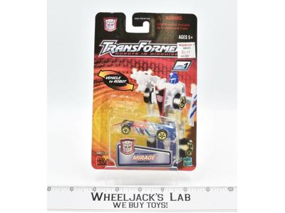 Mirage Spy Changers RID 2001 NEW MOSC Transformers Action Figure