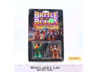 Spark Shark & Condorassin Shadow Beasts Battle Laser Beasts 1987 Hasbro SEALED