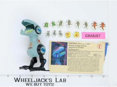 Wacky Walkin' Mouser 100% Complete 1989 TMNT Vintage Playmates