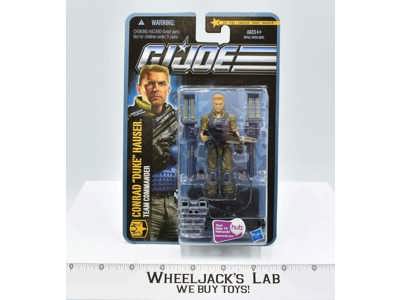 Duke Team Leader G.I. Joe Pursuit of Cobra 2010 Hasbro NEW SEALED MOSC